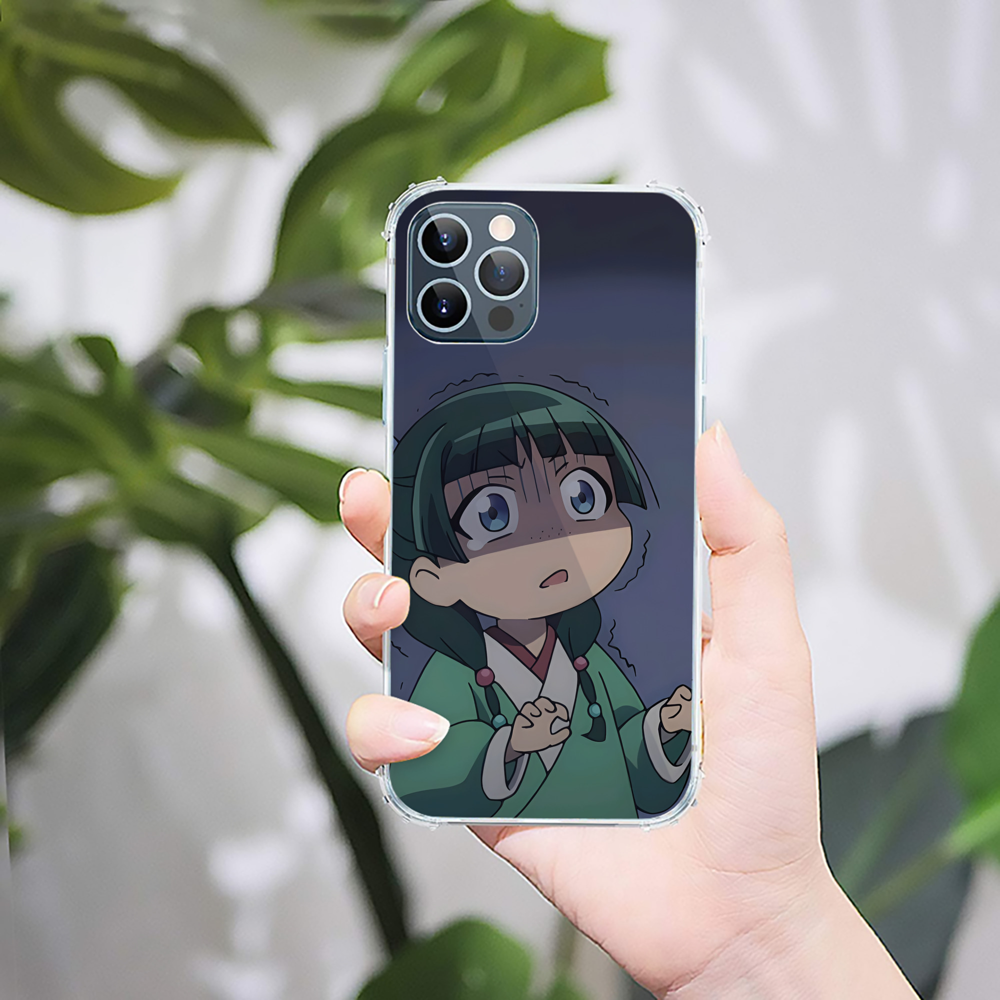 （画像用） 薬屋のひとりごと The Apothecary Diaries 【iPhone 12シリーズ対応】透明スマホケース（クリアソフトケース）